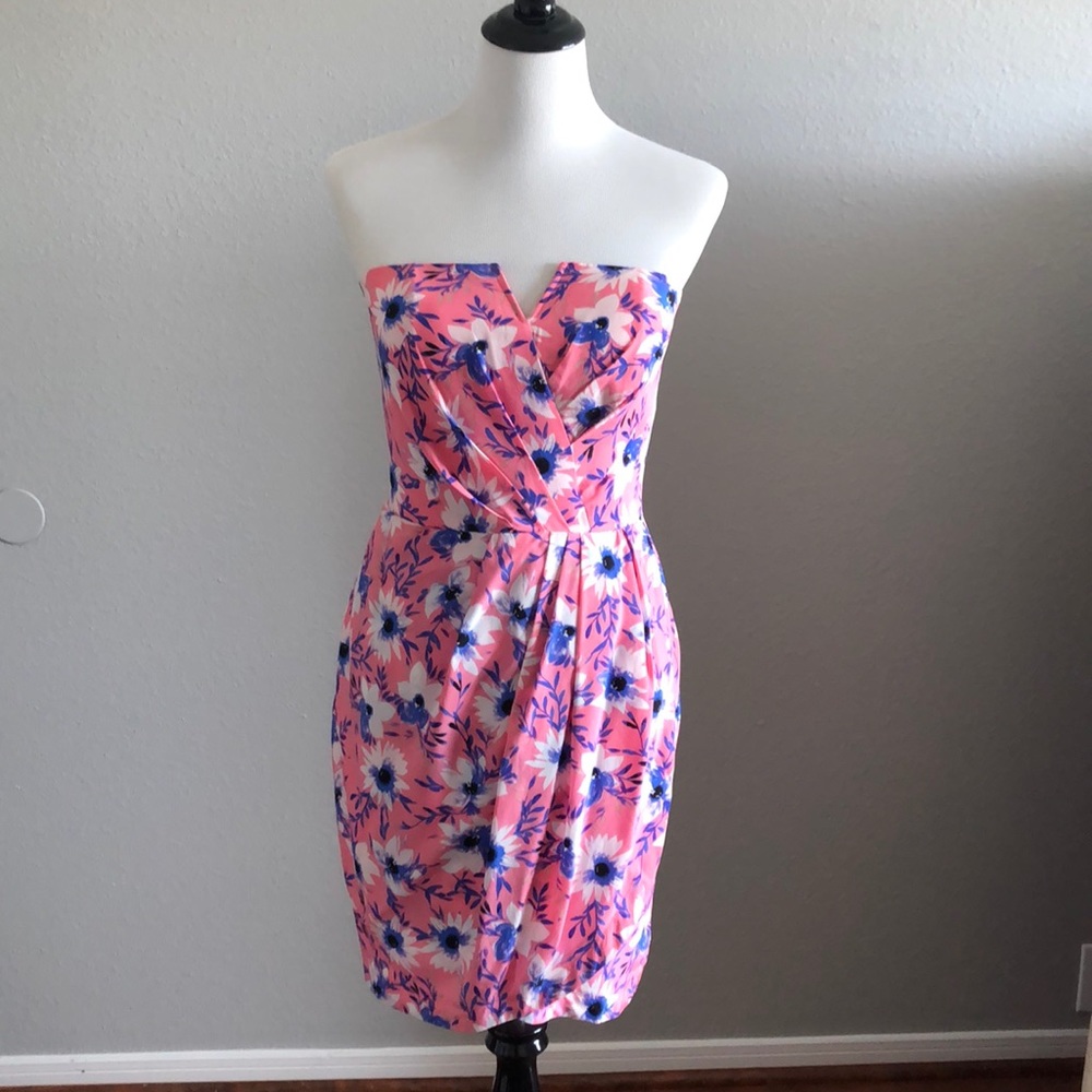 Silk mini dress